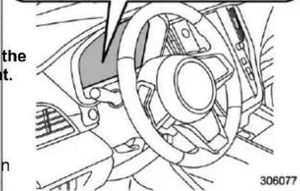 SUBARU Legacy (2003) - WARNING - 2