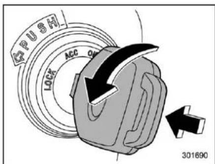 A PUSH LOCK ACC OFF 301690