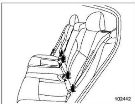 SUBARU Legacy (2003) - WARNING - 3