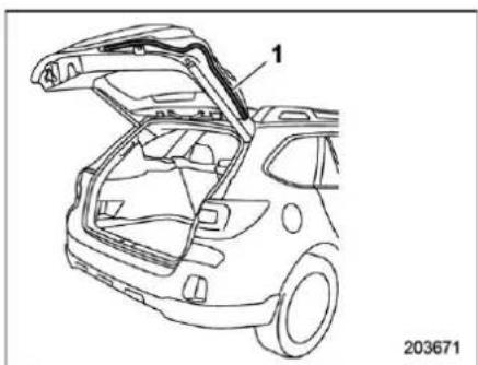 SUBARU Legacy (2003) - CAUTION - 1