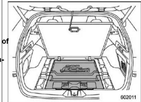 SUBARU Legacy (2003) - CAUTION - 2