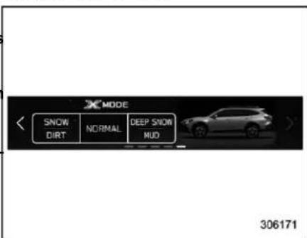 X MODE SNOW DIRT NORMAL DEEP SNOW MUD 306171