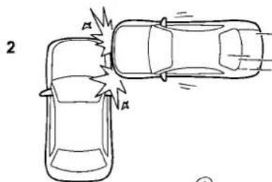SUBARU Legacy (2003) - CAUTION - 9