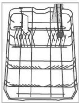 HOTPOINT LSTF 9H124 CL EU - Spodní koš - 2