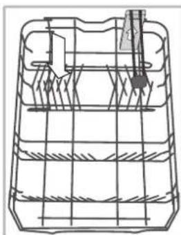 HOTPOINT LSTF 9H124 CL EU - Spodný kôš - 2