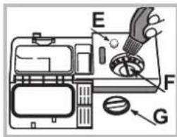 HOTPOINT LSTF 9H124 CL EU - Dávkování leštidla - 1