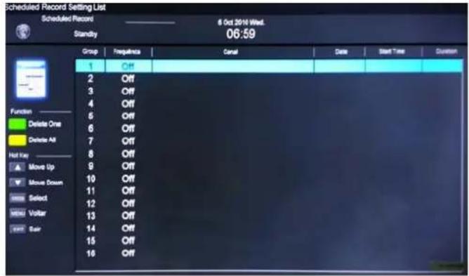NEVIR NVR-7408-28HD-N - PVR Settings - 4