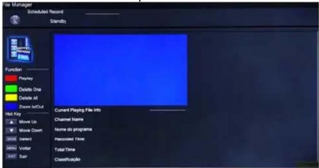 NEVIR NVR-7408-28HD-N - PVR Settings - 2