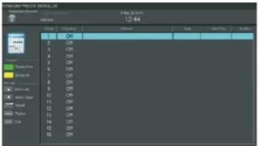 SINEMA PROD.05 Settings_UE Data and Settings 12:44 Group Preview Preview Help Open/Down Help/Down 1 OFF 2 OFF 3 OFF 4 OFF 5 OFF 6 OFF 7 OFF 8 OFF 9 OFF 10 OFF 11 OFF 12 OFF 13 OFF 14 OFF 15 OFF 16 OFF 17 OFF 18 OFF 19 OFF 20 OFF 21 OFF 22 OFF 23 OFF 24 OFF 25 OFF 26 OFF 27 OFF 28 OFF 29 OFF 30 OFF 31 OFF 32 OFF 33 OFF 34 OFF 35 OFF 36 OFF 37 OFF 38 OFF 39 OFF 40 OFF 41 OFF 42 OFF 43 OFF 44 OFF 45 OFF 46 OFF 47 OFF 48 OFF 49 OFF 50 OFF 60 FF 61 FF 62 FF 63 FF 64 FF 65 FF 66 FF 67 FF 68 FF 69 FF 70 FF 71 FF 72 FF 73 FF 74 FF 75 FF 76 FF 77 FF 78 FF 79 FF 80 FF 81 FF 82 FF 83 FF 84 FF 85 FF 86 FF 87 FF 88 FF 89 FF 90 FF 91 FF 92 FF 93 FF 94 FF 95 FF 96 FF 97 FF 98 FF 99 FF 100 FF