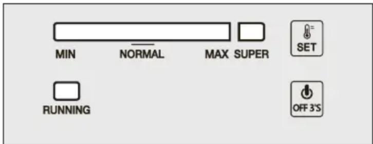 Guzzanti GZ 260 - Nastavení teploty - 1