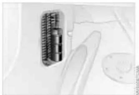 Close-up of a mechanical component with internal channels and a curved surface (no visible text or symbols)