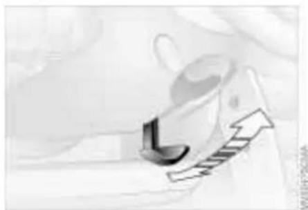 Illustration of a hand holding a lock with an upward arrow, symbolizing progress or growth (no text or symbols present)