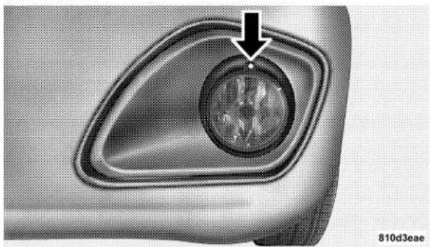 Chrysler Sebring Convertible (2006) - FogLightBulbReplacement - 1
