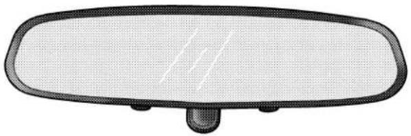 Chrysler Sebring Convertible (2006) - InsideDay/NightMirror—IfEquipped - 1