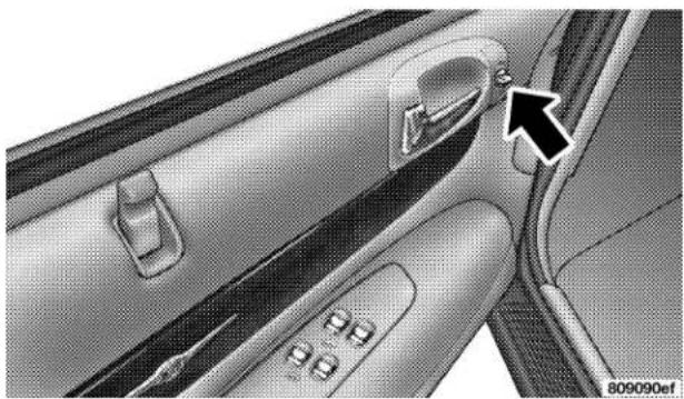 Chrysler Sebring Convertible (2006) - Automatic(Rolling)DoorLocks - 2