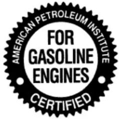 AMERICAN PETROLEUM INSTITUTE FOR GASOLINE ENGINES CERTIFIED