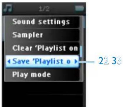 PHILIPS SWR2102 - Uložení mobilního seznamu stop - 1