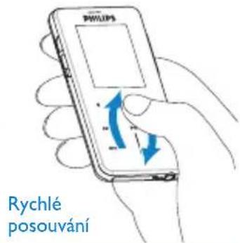 Rychlé posouvání