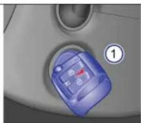 VOLKSWAGEN Golf SportWagen (2015) - Vehicle key positions in the ignition switch - 2