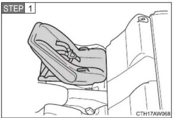 TOYOTA GT86 (2015) - ■ Rear facing — Baby seat/child seat - 1
