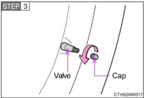 STEP 3 Valve Cap CTH52AW017
