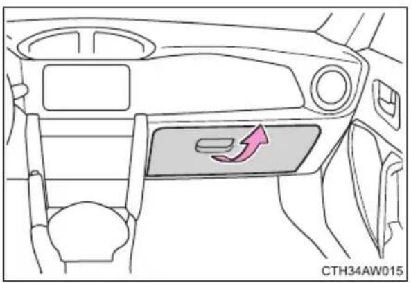 TOYOTA GT86 (2015) - Glove box - 1