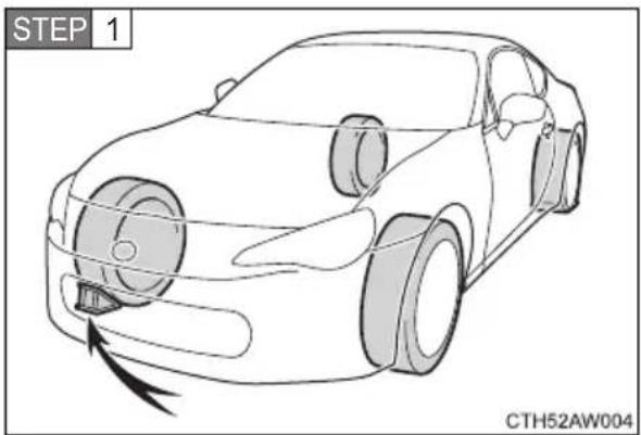 TOYOTA GT86 (2015) - Replacing a flat tire - 1