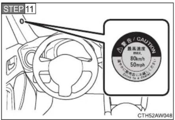 TOYOTA GT86 (2015) - Emergency repair method - 10