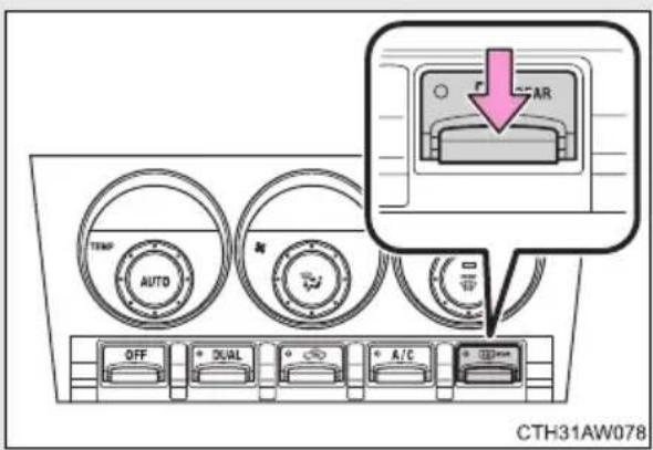 TEMP AUTO OFF DUAL A/C AR CTH31AW078