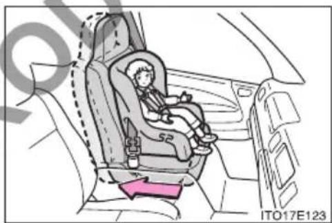 TOYOTA HiAce (2014) - ■When installing a child restraint system - 1