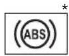 TOYOTA HiAce (2014) - Warning lights - 11