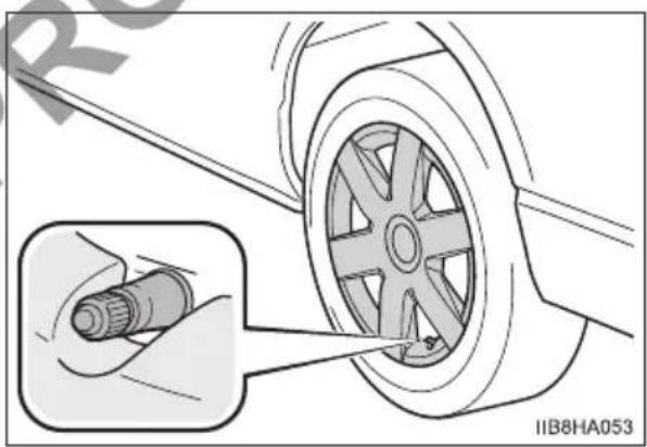 TOYOTA HiAce (2014) - Installing the spare tire - 5