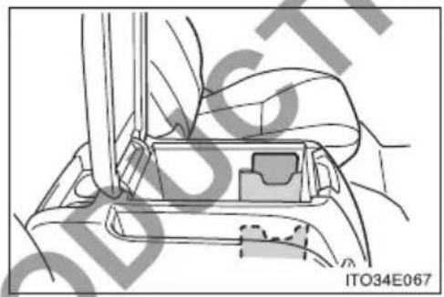 TOYOTA HiAce (2014) - Console box (if equipped) - 3