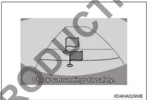 Check surroundings for safety. IID4HA029ME
