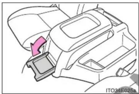 TOYOTA HiAce (2014) - Console box (if equipped) - 2