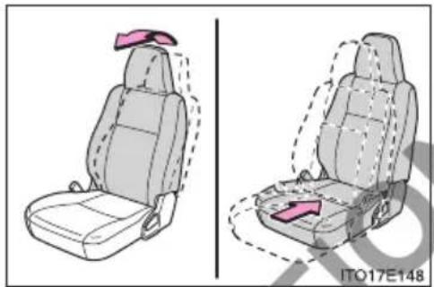 TOYOTA HiAce (2014) - ■When installing the child restraint system on the front passenger seat - 1