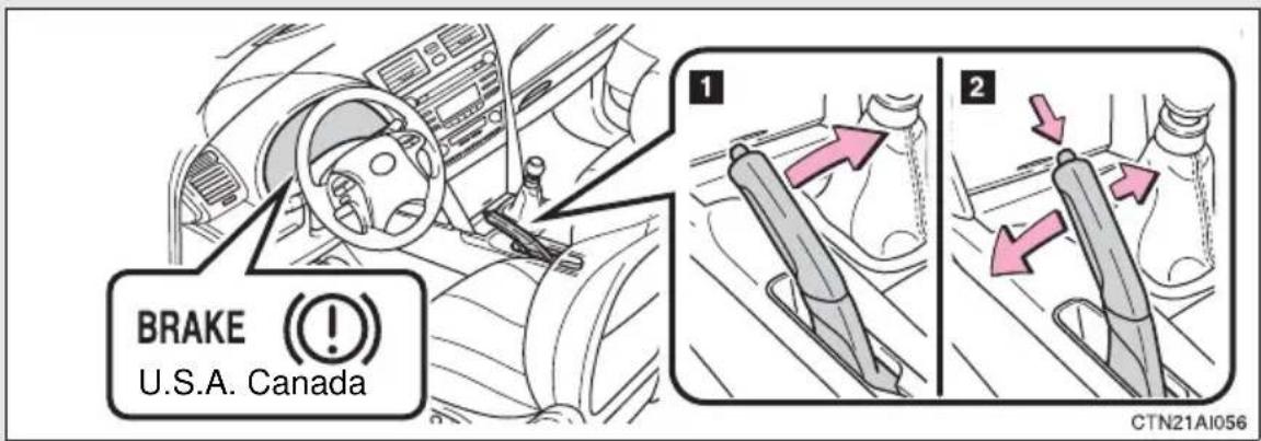 BRAKE U.S.A. Canada 1 2 CTN21AI056