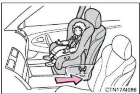 TOYOTA Camry Hybrid (2010) - ■When installing a child restraint system - 2