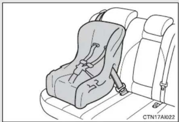 TOYOTA Camry Hybrid (2010) - ■When the child restraint system is not in use - 2