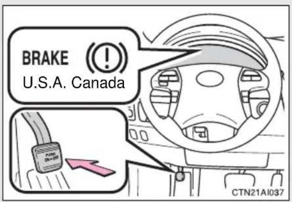 BRAKE U.S.A. Canada PWR R=20 CTN21A1037
