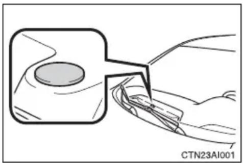 TOYOTA Camry Hybrid (2010) - ■Headlight control sensor - 1
