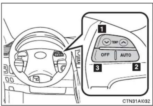1 TEMP OFF AUTO 2 3 CTN31AI032
