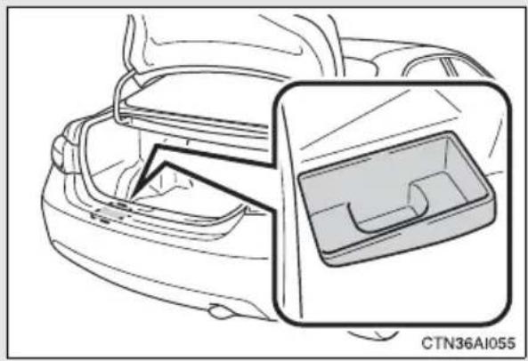 TOYOTA Camry Hybrid (2010) - Trunk features - 1