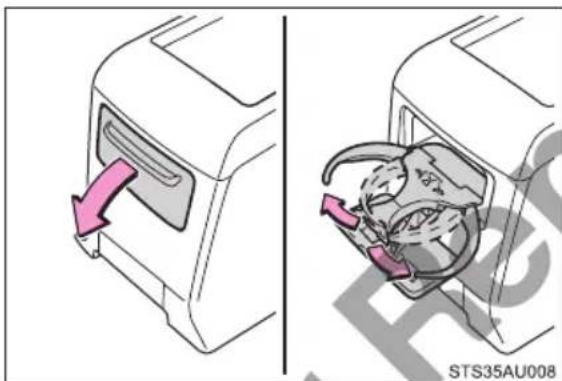 TOYOTA Previa (2016) - Second seats (with 7-passenger models) - 1