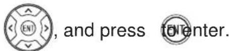 , and press to enter.