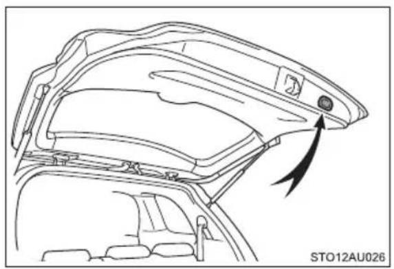 TOYOTA Previa (2016) - When closing the back door - 1