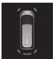 TOYOTA Previa (2016) - ■Sensor operation and distance to an obstacle - 4