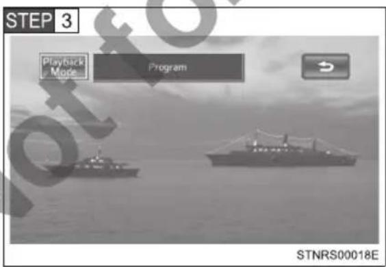 STEP 3 Playback Mode Program STNRS00018E