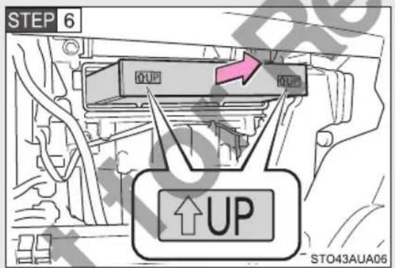 STEP 6 UP UP ↑UP STO43AUA06