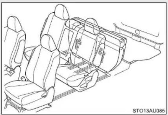 TOYOTA Previa (2016) - Luggage mode - 4